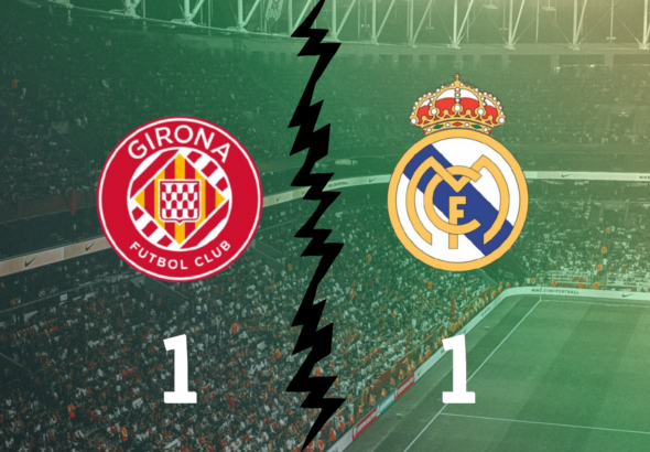 Real Madrid empata con Girona