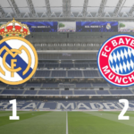 Real Madrid 1-2 Bayern Munchen